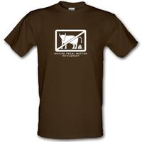 Bovine Fecal Matter Intolerant male t-shirt.