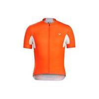 bontrager velocis short sleeve jersey orange xl