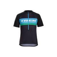 Bontrager Solstice Short Sleeve Jersey | Blue/Green - XS