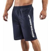 Bodybuilding.com Clothing Vertical Mesh Short Medium Navy