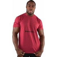 bodybuildingcom clothing outline tee large cardinal