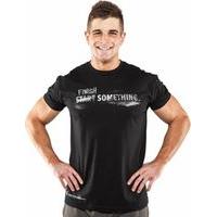 bodybuildingcom clothing finish something tee medium black