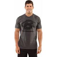 bodybuildingcom clothing sketch tee large heavy metal