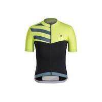 Bontrager Velocis Halo Short Sleeve Jersey | Black/Yellow - XXL