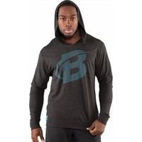 bodybuildingcom clothing diagonal long sleeve hoodie large blackocean