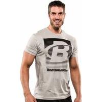 bodybuildingcom clothing blend in tee xl light greyblack