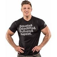 bodybuildingcom clothing squats etc tee medium black