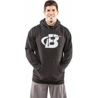 bodybuildingcom clothing b swoosh pullover hoodie 2xl charcoal heather