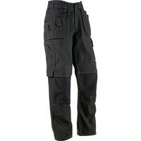 Bosch 618800230 Trousers With Knee Pockets WKT 09 Pro. Black Grey ...