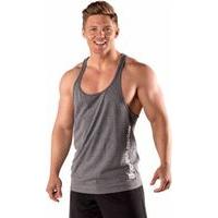 bodybuildingcom clothing simple classic y back tank large arctic grey