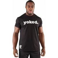 bodybuildingcom clothing yoked tee large black