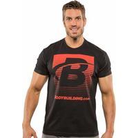 bodybuildingcom clothing blend in tee 2xl blackred