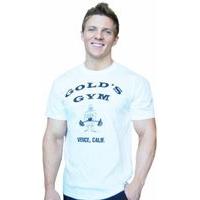 bodybuildingcom clothing golds venice tee medium white