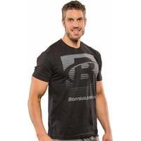 Bodybuilding.com Clothing Blend In Tee Large Black/Grey