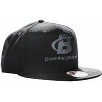 Bodybuilding.com Clothing B Swoosh New Era Snapback Hat Adjustable Black