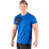 Bodybuilding.com Clothing B Swoosh Tee XL Royal Blue