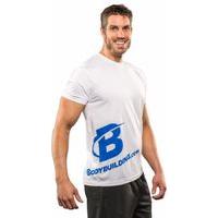 bodybuildingcom clothing giant b tee medium white