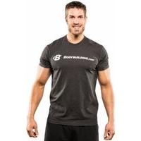 Bodybuilding.com Clothing Simple Classic Tee Large Charcoal