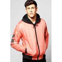 bomber dusky pink