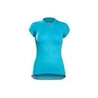 Bontrager Vella Women\'s Short Sleeve Jersey | Blue - XS