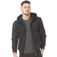 born rich mens sunstone jacket black