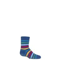 Boys and Girls 1 Pair Falke Striped Catspads