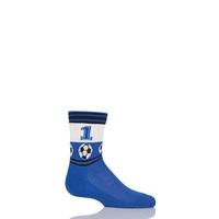 boys 1 pair falke football stripe cotton socks