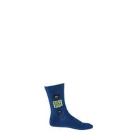 Boys 1 Pair Falke Music Robot QR Code Cotton Socks