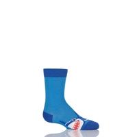 boys 1 pair falke shark design cotton socks