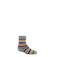 Boys and Girls 1 Pair Falke Striped Catspads