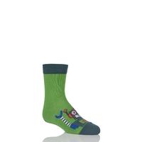 Boys 1 Pair Falke Robot Cotton Socks