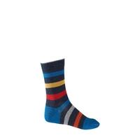 Boys And Girls 1 Pair Falke Striped Cotton Socks