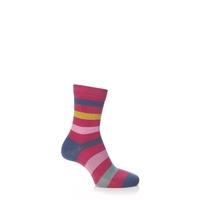 Boys And Girls 1 Pair Falke Striped Cotton Socks