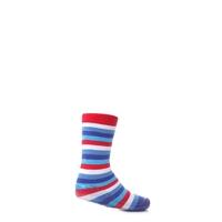 boys 1 pair sockshop striped gripper slipper socks