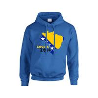 bosnia 2014 country flag hoody blue kids