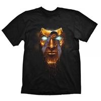 borderlands mens handsome jack golden mask t shirt small black