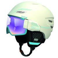 Bolle Osmoz Snow Helmet - Soft White & Blue / Aurora Lens