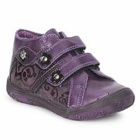 bopy bomoto boyss childrens low ankle boots in purple