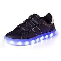 boys sneakers light up shoes comfort leatherette summer fall outdoor c ...