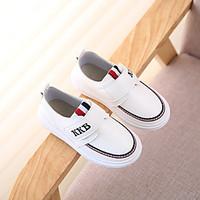 boys sneakers comfort pu casual white black yellow