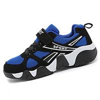 Boy\'s Sneakers Summer Tulle Casual Flat Heel Others Hook Loop Blue Royal Blue Basketball
