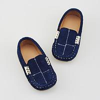 Boy\'s Loafers Slip-Ons Spring / Summer / Fall Closed Toe Suede Outdoor Flat Heel Others Blue Others