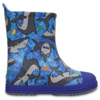 Boots Kids CeruleanBlue/Multi Bump It Graphic Rain