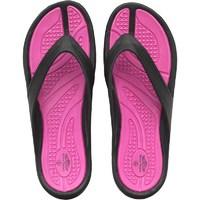 Board Angels Womens EVA Toe Post Sandals Black