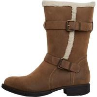 board angels womens mid buckle boots brown