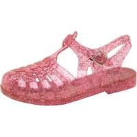 Board Angels Girls Fisherman Jelly Sandals Pink Glitter