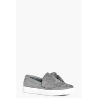 Bow Front Skater - grey