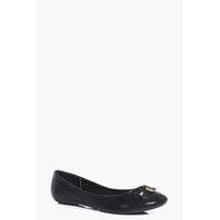 Bow Trim Basic Ballets - black