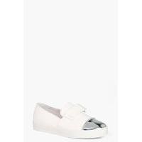 Bow Trim Skater - white