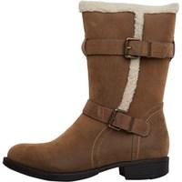 Board Angels Womens Mid Buckle Boots Brown